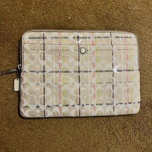 Coach tablet/laptop case